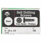 ACEDS 6-20 x 0.5 in. Phillips  Pan Head Self Drilling Screw 5034079